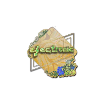 Sticker | electronic (Holo) | Rio 2022