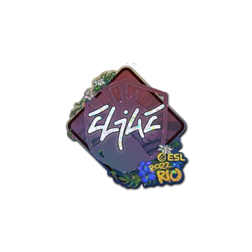 Sticker | EliGE (Glitter) | Rio 2022
