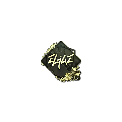 Sticker | EliGE (Gold) | Rio 2022