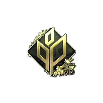 Наклейка | Sprout Esports (золотая) | Рио-2022