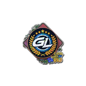 Sticker | GamerLegion (Glitter) | Rio 2022