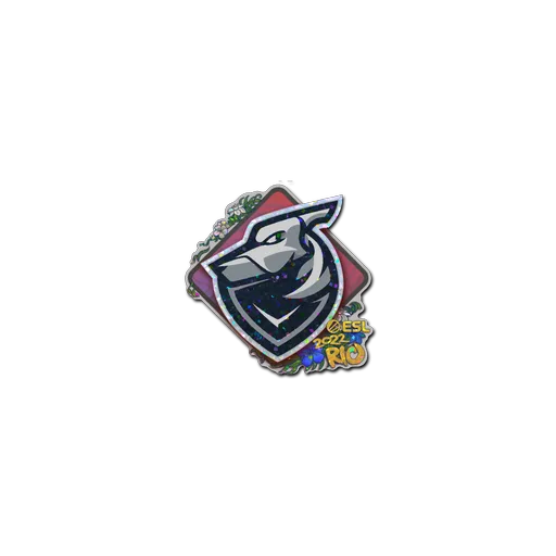 Sticker | Grayhound Gaming (Glitter) | Rio 2022