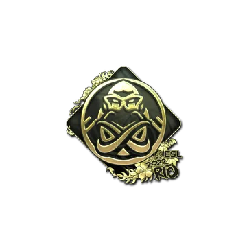 Sticker | ENCE (Gold) | Rio 2022