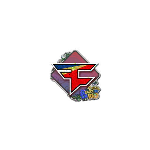 Наклейка | FaZe Clan (с блёстками) | Рио-2022