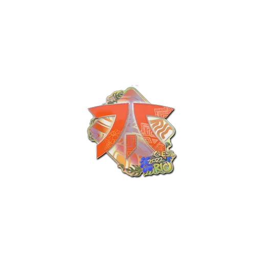 Наклейка | Fnatic (голографическая) | Рио-2022