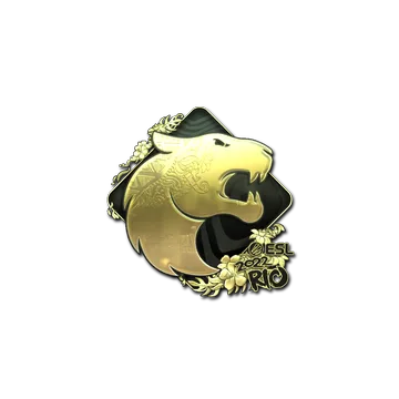 Sticker | FURIA (Gold) | Rio 2022