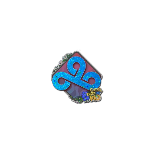 Sticker | Cloud9 (Glitter) | Rio 2022