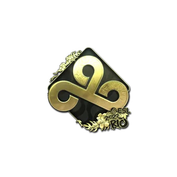 Sticker | Cloud9 (Gold) | Rio 2022