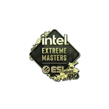 Sticker | IEM (Gold) | Rio 2022