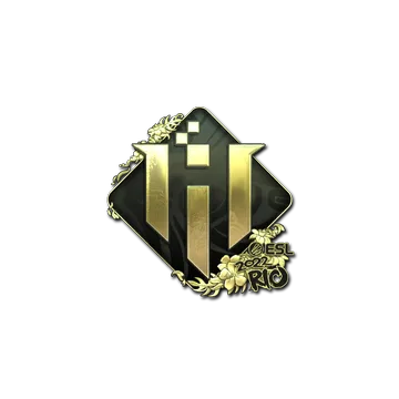 Sticker | IHC Esports (Gold) | Rio 2022