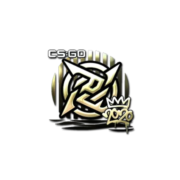 Sticker | Ninjas in Pyjamas (Gold) | 2020 RMR