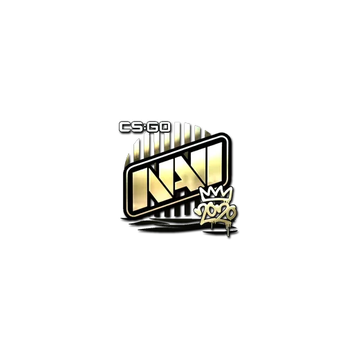Наклейка | Natus Vincere (золотая) | РМР-2020