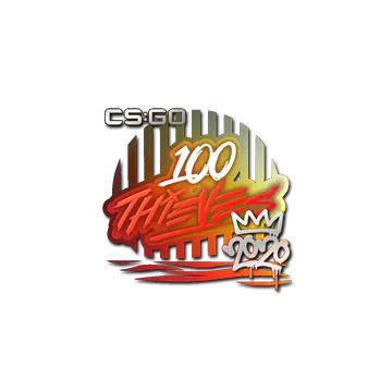 Sticker | 100 Thieves | 2020 RMR