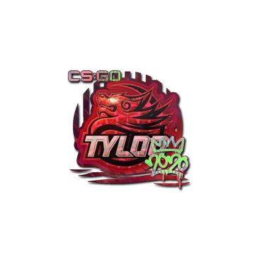 Наклейка | TYLOO (голографическая) | РМР-2020