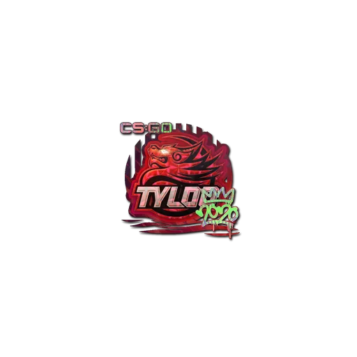 Наклейка | TYLOO (голографическая) | РМР-2020