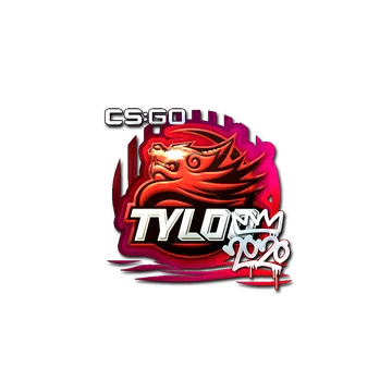 Наклейка | TYLOO (металлическая) | РМР-2020