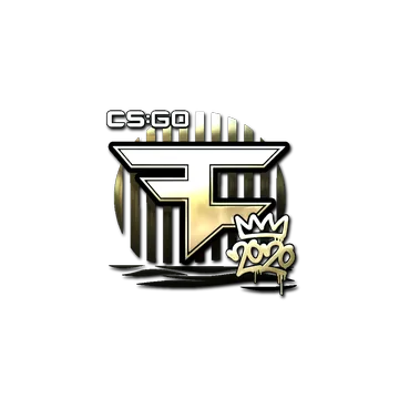 Sticker | FaZe (Gold) | 2020 RMR