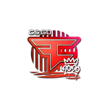 Наклейка | FaZe (металлическая) | РМР-2020