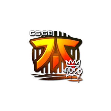 Наклейка | Fnatic (металлическая) | РМР-2020