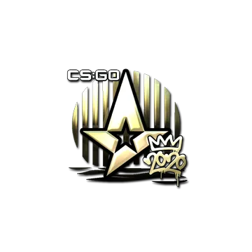 Sticker | Astralis (Gold) | 2020 RMR