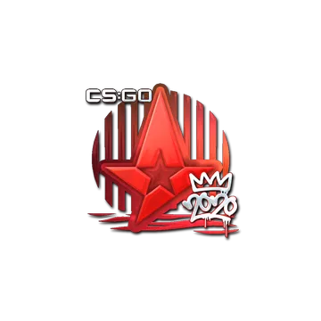 Наклейка | Astralis (металлическая) | РМР-2020