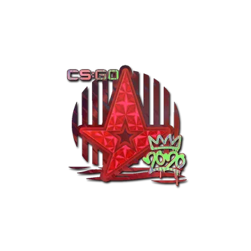 Наклейка | Astralis (голографическая) | РМР-2020