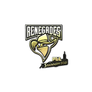 Sticker | Renegades (Gold) | Stockholm 2021