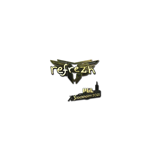 Sticker | refrezh (Gold) | Stockholm 2021