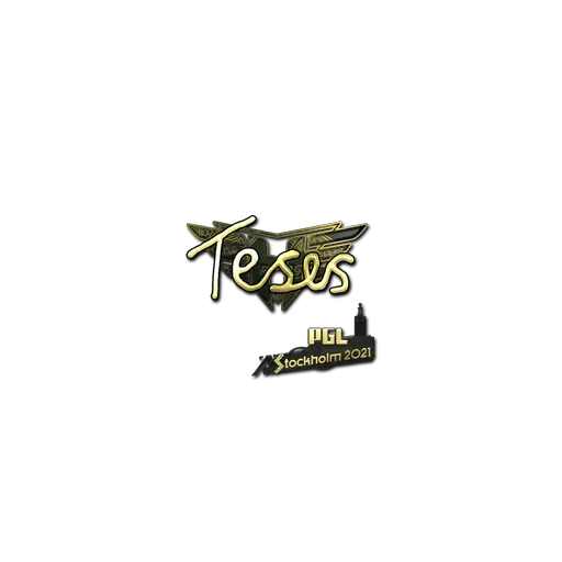 Sticker | TeSeS (Gold) | Stockholm 2021