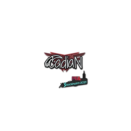 Sticker | cadiaN | Stockholm 2021