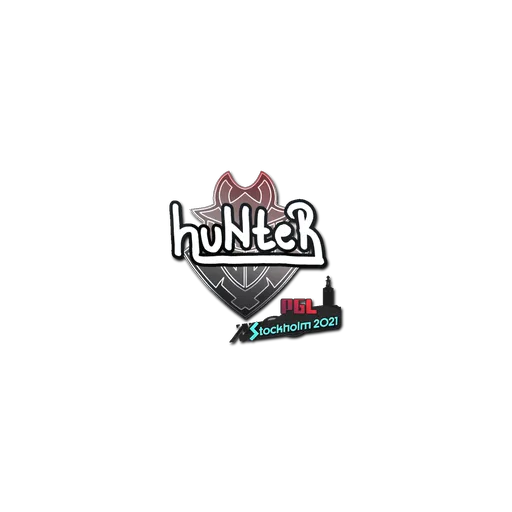 Наклейка | huNter- | Стокгольм-2021