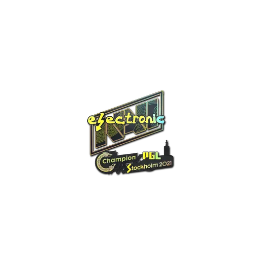 Sticker | electroNic (Holo) | Stockholm 2021