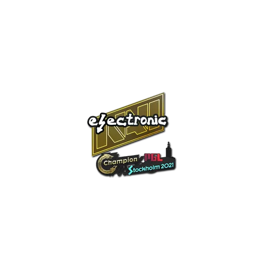 Наклейка | electroNic | Стокгольм-2021