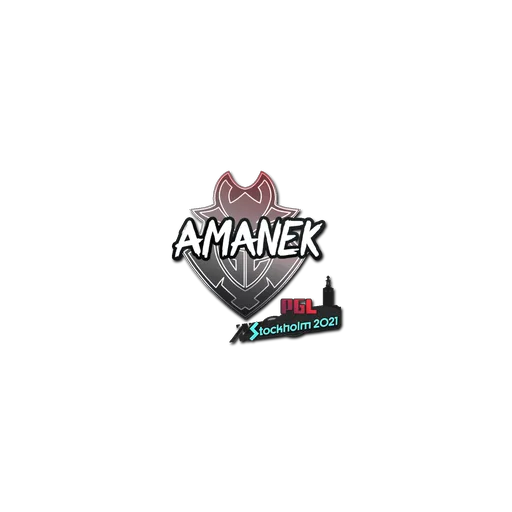 Наклейка | AMANEK | Стокгольм-2021