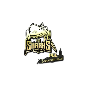 Sticker | Sharks Esports (Gold) | Stockholm 2021