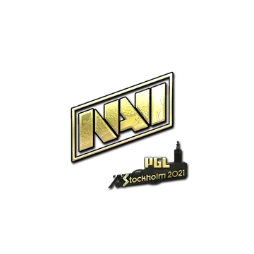 Sticker | Natus Vincere (Gold) | Stockholm 2021