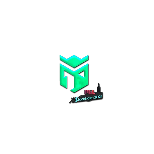 Наклейка | Entropiq (металлическая) | Стокгольм-2021