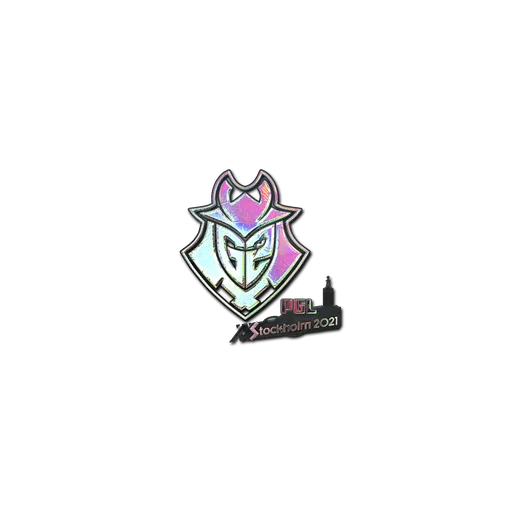 Наклейка | G2 Esports (голографическая) | Стокгольм-2021