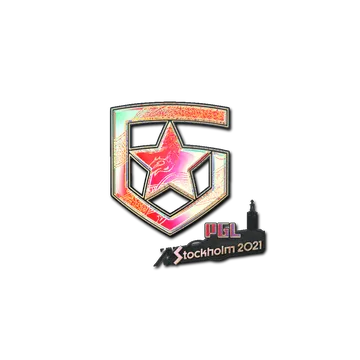 Наклейка | Gambit Gaming (голографическая) | Стокгольм-2021