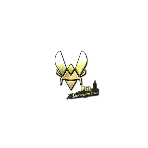 Sticker | Vitality (Gold) | Stockholm 2021