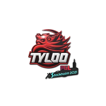 Наклейка | Tyloo | Стокгольм-2021