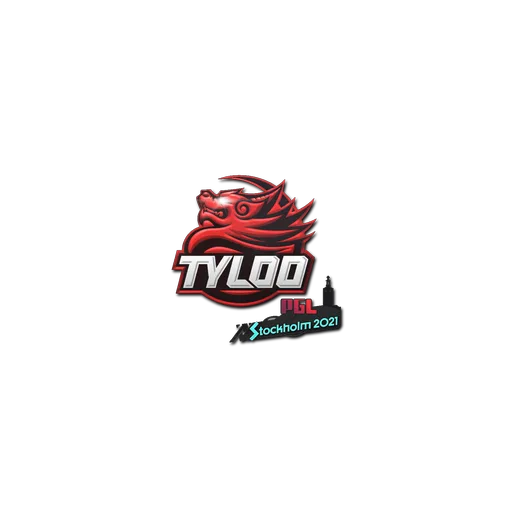 Наклейка | Tyloo | Стокгольм-2021