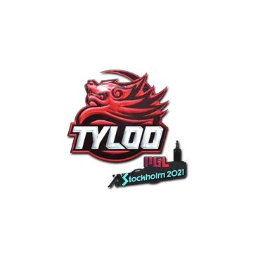 Sticker | Tyloo (Foil) | Stockholm 2021