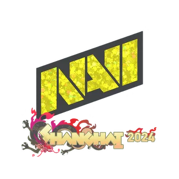 Наклейка | Natus Vincere (с блёстками) | Шанхай-2024