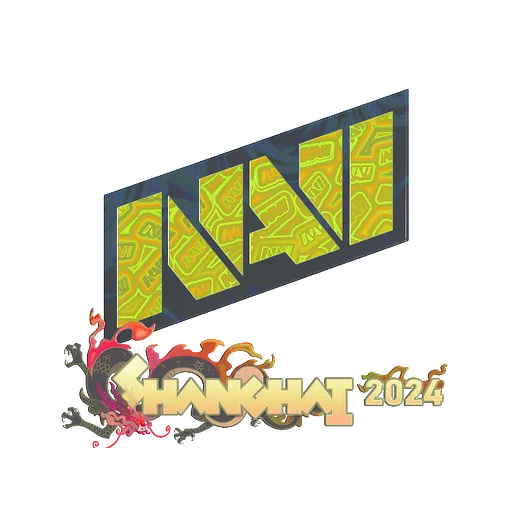 Наклейка | Natus Vincere (голографическая) | Шанхай-2024