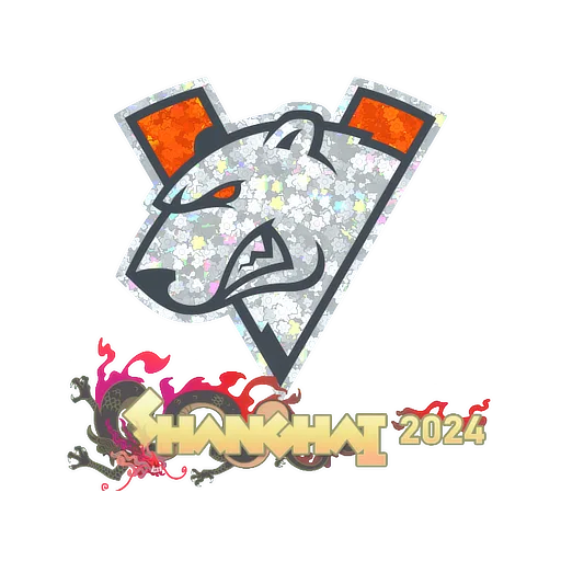 Sticker | Virtus.pro (Glitter) | Shanghai 2024