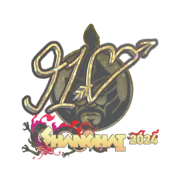 Sticker | 910 (Glitter) | Shanghai 2024