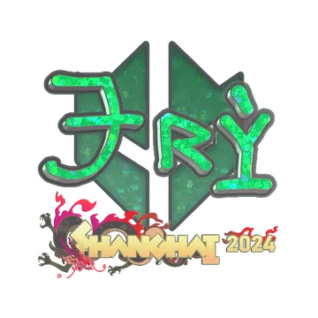 Sticker | TRY (Glitter) | Shanghai 2024