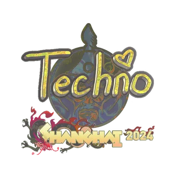 Sticker | Techno4K (Holo) | Shanghai 2024