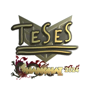 Sticker | TeSeS (Gold) | Shanghai 2024